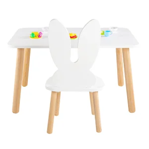 Mesa Rectangular - Silla Conejo