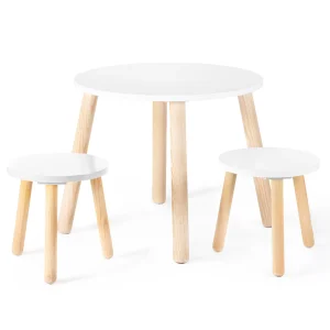 Mesa Circular - Dos Banco Circulares