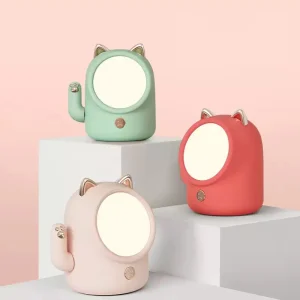 Lámpara gato de la suerte espanta cuco