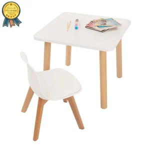 Mesa Cuadrada - Silla Frankfurt (Sin Barnizar)