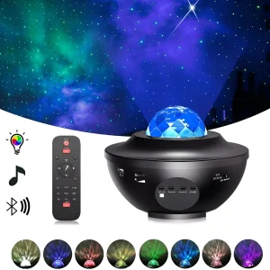 Lampara Proyector Musical Bluetooth