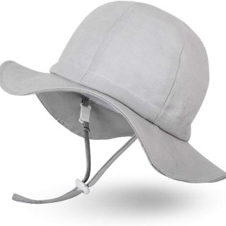 Sombrero de Sol ala Ancha Ajustable UPF 50 para Bebés – Ami&Li tots