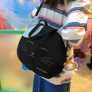 Bolso Gatito Negro