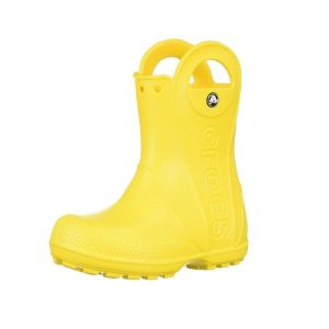 Botas de lluvia amarillas
