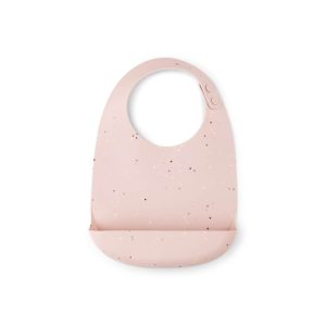 Babero silicona Confetti Rosa – Done by Deer