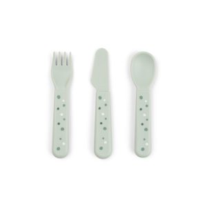 Set de cubiertos 3 piezas colección Foodie Verde – Done by Deer