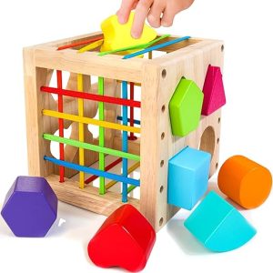 Juego de cubos de madera