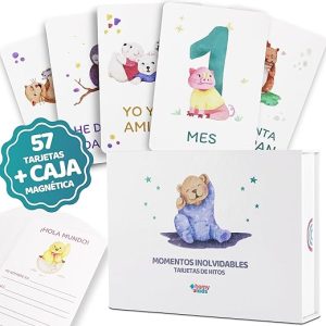 Tarjetas Cumple Meses Bebe en ESPAÑOL – HOMYKIDS®