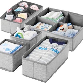 Juego de 5 cajas de almacenaje – mDesign