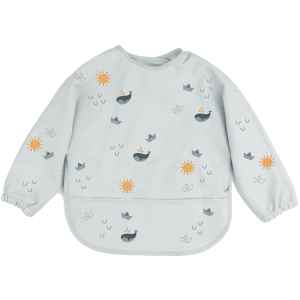 Babero con mangas BLW